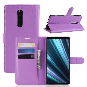 Luurinetti Flip Wallet Sony Xperia 1 purple