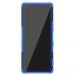 LN kuori tuella Sony Xperia 5 blue