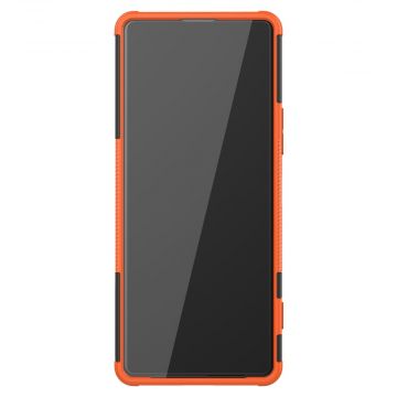 LN kuori tuella Sony Xperia 1 II orange