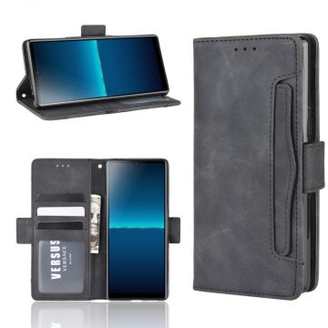 LN 5card Flip Wallet Sony Xperia L4 Black
