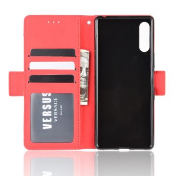 LN 5card Flip Wallet Sony Xperia L4 Red