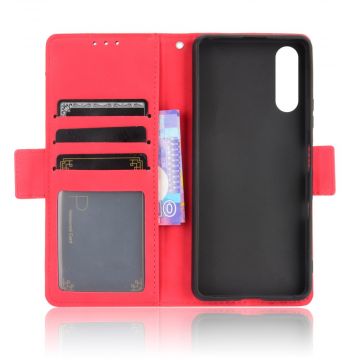 LN 5card Flip Wallet Xperia 10 III red