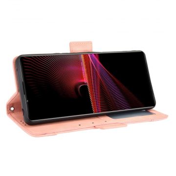 LN 5card Flip Wallet Xperia 1 III pink