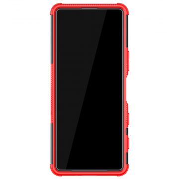 LN suojakuori tuella Sony Xperia 5 III red