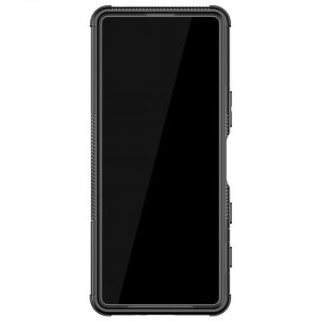 LN suojakuori tuella Sony Xperia 5 III black