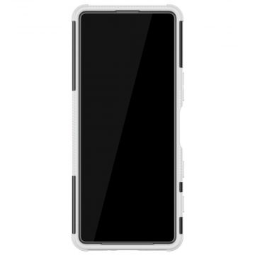 LN suojakuori tuella Sony Xperia 5 III white