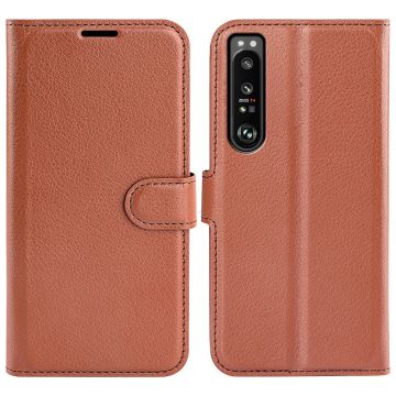 LN Flip Wallet Sony Xperia 1 IV brown