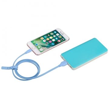 Momax Lightning-datakaapeli 1 m blue