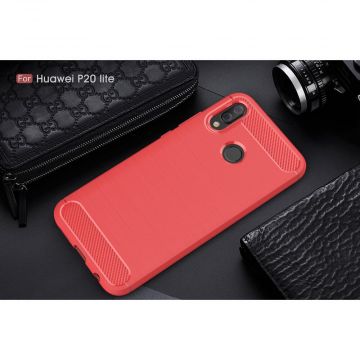 Luurinetti TPU-suoja Huawei P20 Lite red