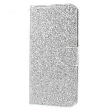 Luurinetti Glitter suojalaukku Huawei P Smart Silver