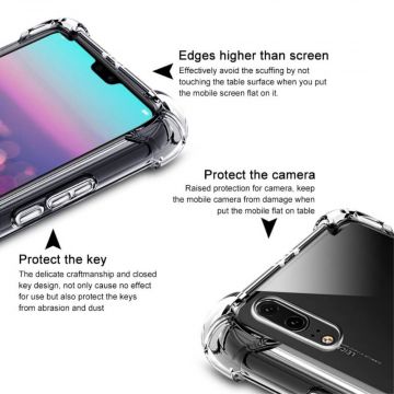 Imak läpinäkyvä Pro TPU-suoja Huawei P20