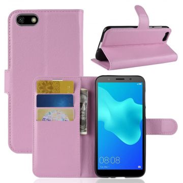 LN Flip Wallet Y5 2018/Honor 7S pink