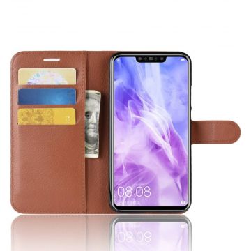 Luurinetti Flip Wallet Huawei Nova 3 brown