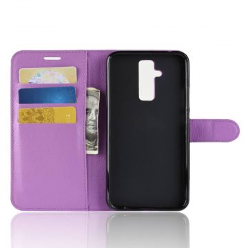 Luurinetti Flip Wallet Mate 20 Lite purple