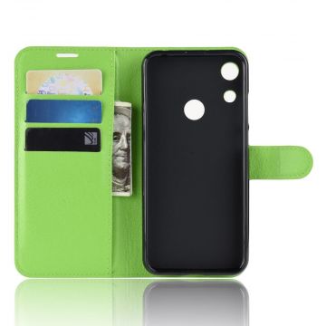LN Flip Wallet Y6 2019/Y6s/Honor 8A green
