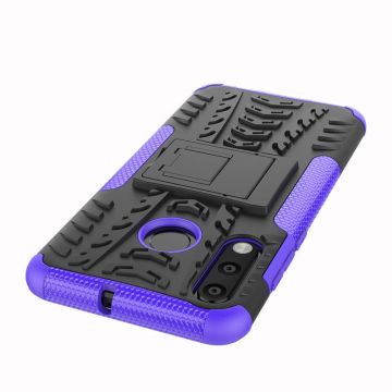 LN kuori tuella Huawei P30 Lite purple