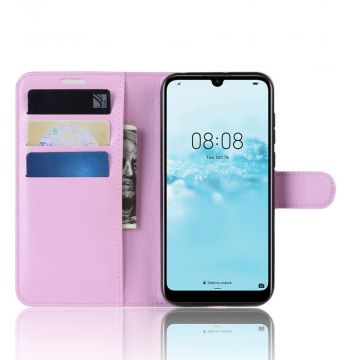 LN Flip Wallet Y5 2019/Honor 8S Pink