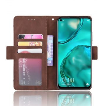 LN Flip Wallet 5card Huawei P40 Lite brown