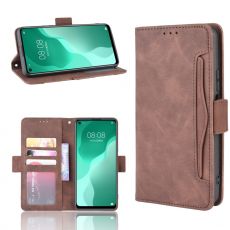 LN 5card Flip Wallet Huawei P40 Lite 5G Brown