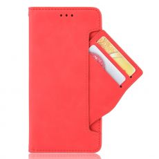 LN 5card Flip Wallet Huawei P Smart 2021 Red