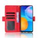 LN 5card Flip Wallet Huawei P Smart 2021 Red