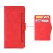 LN 5card Flip Wallet Honor Magic 4 Lite 5G red