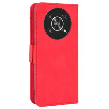 LN 5card Flip Wallet Honor Magic 4 Lite 5G red
