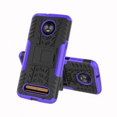 Luurinetti kuori tuella Moto Z3/Z3 Play purple