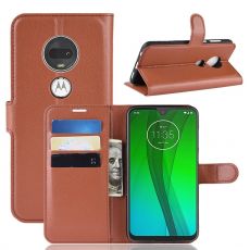 Luurinetti Flip Wallet Moto G7/G7 Plus brown