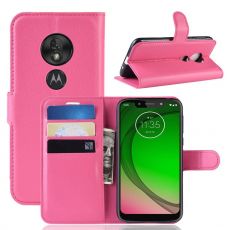 Luurinetti Flip Wallet Moto G7 Play rose