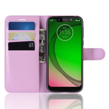 Luurinetti Flip Wallet Moto G7 Play pink