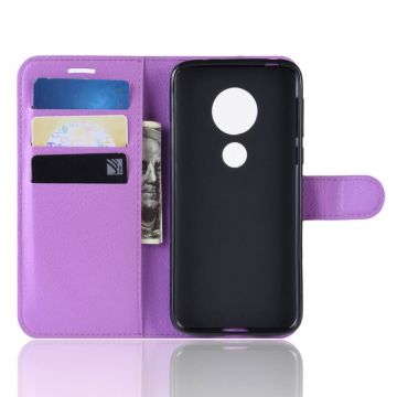 Luurinetti Flip Wallet Moto G7 Play purple