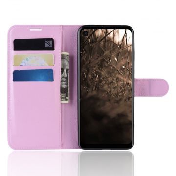 LN Flip Wallet Motorola One Vision Pink