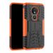 LN suojakuori tuella Motorola Moto G7 Power Orange