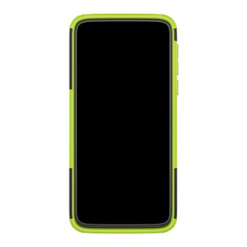 LN suojakuori tuella Motorola Moto G7 Power Green