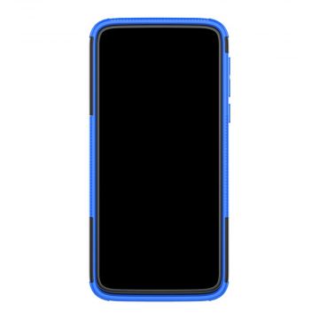 LN suojakuori tuella Motorola Moto G7 Power Blue