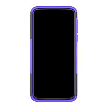 LN suojakuori tuella Motorola Moto G7 Power Purple