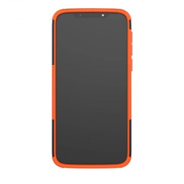 LN suojakuori tuella Motorola Moto G7 Play Orange