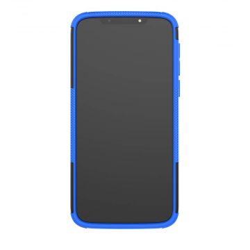 LN suojakuori tuella Motorola Moto G7 Play Blue