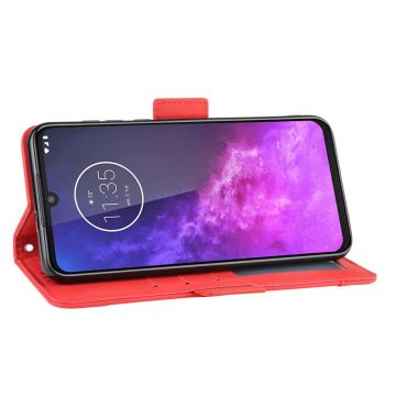 LN Flip Wallet Motorola One Zoom red
