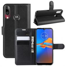LN Flip Wallet Moto E6 Plus black
