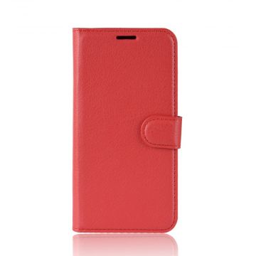 LN Flip Wallet Moto E6 Plus red