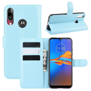 LN Flip Wallet Moto E6 Plus blue