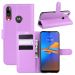 LN Flip Wallet Moto E6 Plus purple