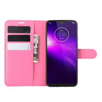 LN Flip Wallet Motorola One Macro rose