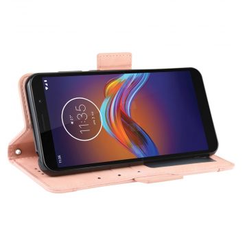 LN Flip Wallet 5card Moto E6 Play pink