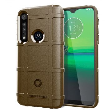 LN Rugged Case Motorola One Macro brown
