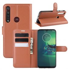 LN Flip Wallet Moto G8 Plus brown