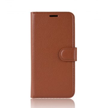 LN Flip Wallet Moto G8 Plus brown