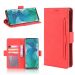 LN 5card Flip Wallet Motorola Edge+ Red